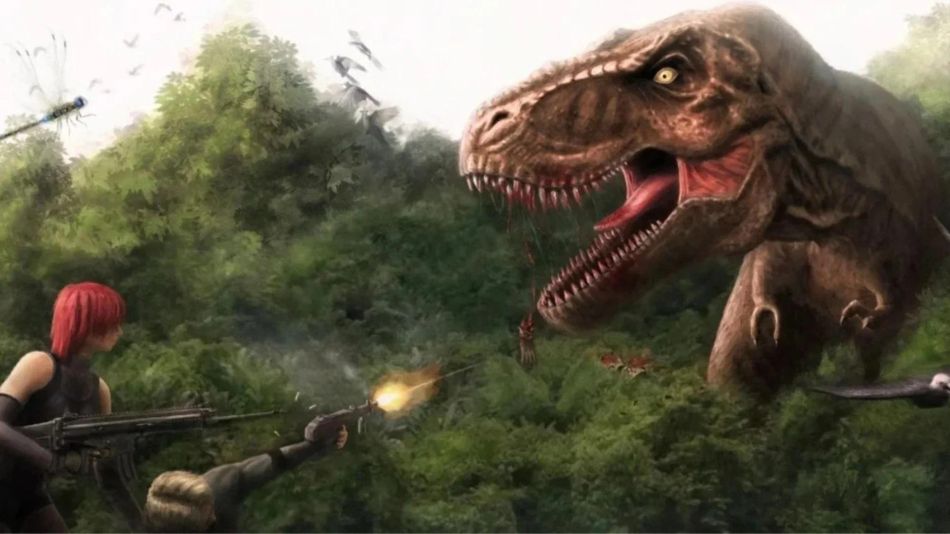 Dino publicação retro 2